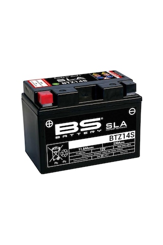Bs Battery Btz14s-sla Motosiklet Aküsü Sla Tipi