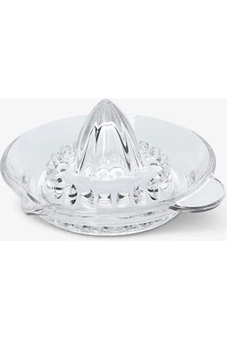 Akyüz Home Cam Limon Narenciye Portakal Sıkacağı Limonluk 14 Cm Şeffaf