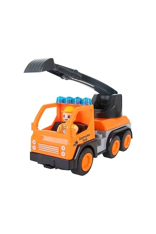 06 533 Double Blocks İş Makineleri Serisi -pilsan Oyuncak