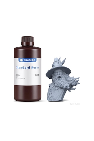 Anycubic Standart Uv Reçine 1kg Gri