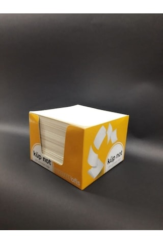 Göz Yormayan Küp Blok Not Kağıdı