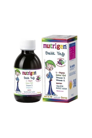 Nutrigen Balık Yağı Şurup 200 ML