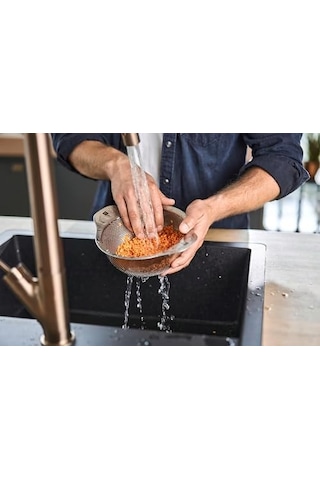 Tel Süzgeç, Paslanmaz Çelik, Gümüş, 16 Cm Diğer