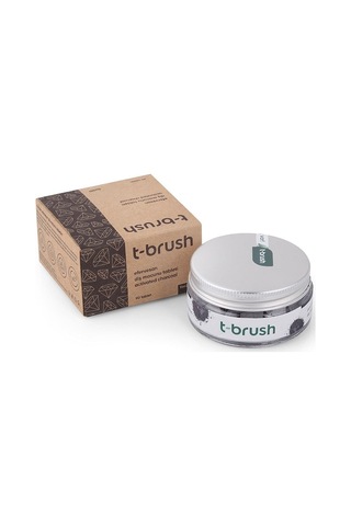 T-Brush Activated Charcoal Florürlü Diş Macunu 90 Tablet