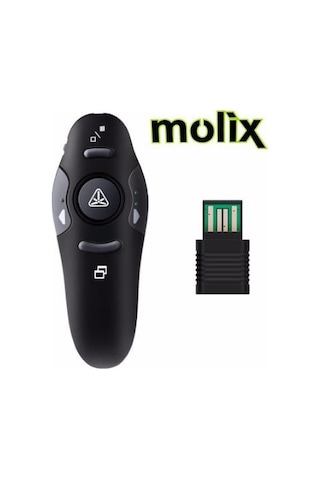 Molix 2.4 Ghz Kablosuz Taşınabilir Usb Powerpoint Sunum Kumanda