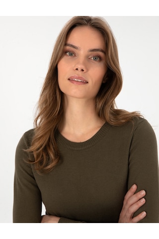 Pierre Cardin Kadın Haki Kazak /triko 50315758-vr027 Haki