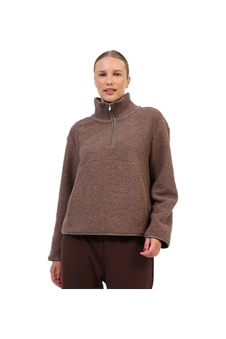 102696942-r Lumberjack 6w Wl 6malfoy 6pr Kadın Sweatshirt Kahve 102696942-r