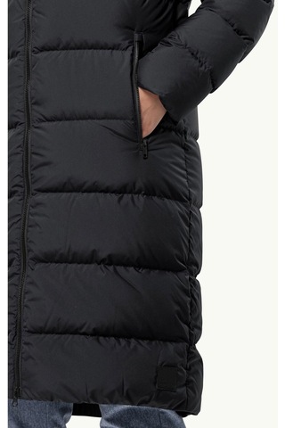Jack Wolfskin Frozen Palace Coat Kadın Mont Siyah