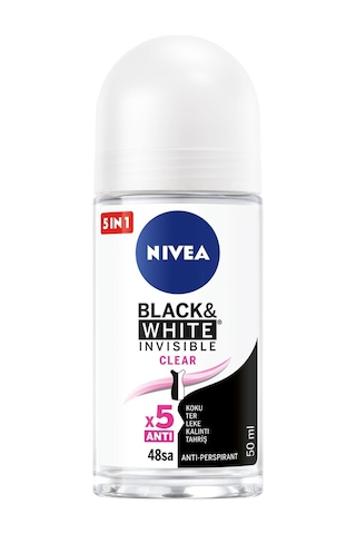 Nivea İnvisible Black&White Clear Kadın Roll-On 50 ML