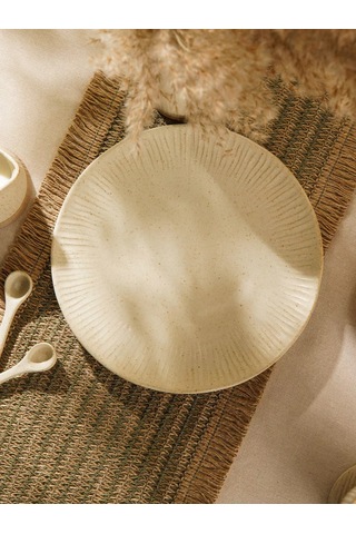 Sl Home "wientow" Servis Tabağı, 28 Cm Seramik 237092702 Bej