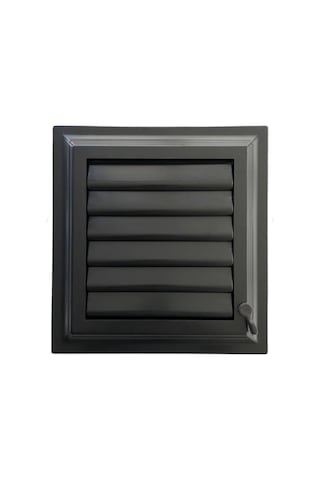 50x50 Siyah Plastik Banyo Menfezi Havalandırma Menfezi