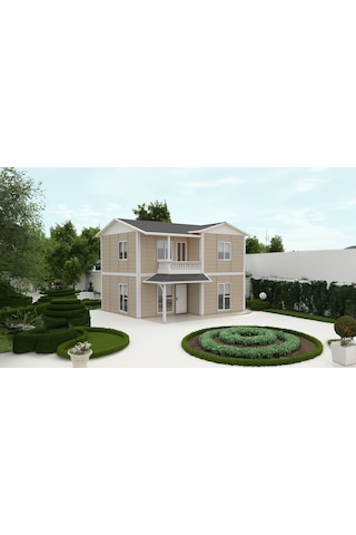 100 M2 Çift Katlı Prefabrik Ev
