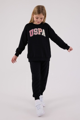 U.S. Polo Assn. U.s. Polo Assn Kız Çocuk Siyah Eşofman Takımı Us2306-c-v2 Siyah