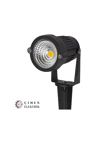 Noas Yl74 0503 Mavi Işık 5w Kazıklı Bahçe Armatürü Mavi