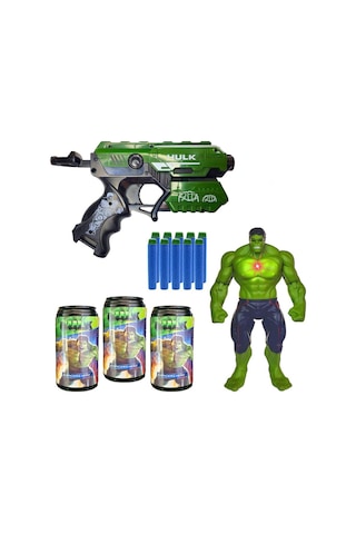 Prestij Bvm Oyuncak Hedefli Soft Mermili Hulk Figürlü Dart Atan Fab.9519