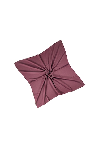Mim Eşarp Enba Mio Jazz Caz Pamuk Eşarp 100x100 Cm Bordo