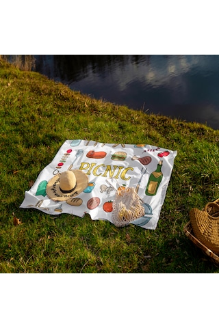 Outdress Suya Dayanıklı Çok Amaçlı Piknik Örtüsü 150 X 150 Cm