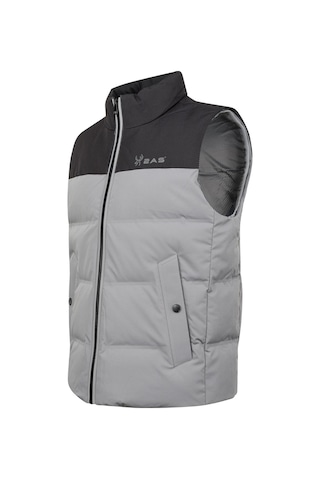 2as Archer Erkek Down Vest Ceket Gri/siyah 001