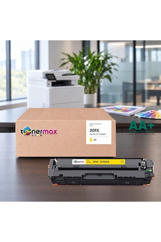 Hp 201x Cf402x Sarı Uyumlu Toner Aa Plus / Color Laserjet Pro M252 / M274 / M277
