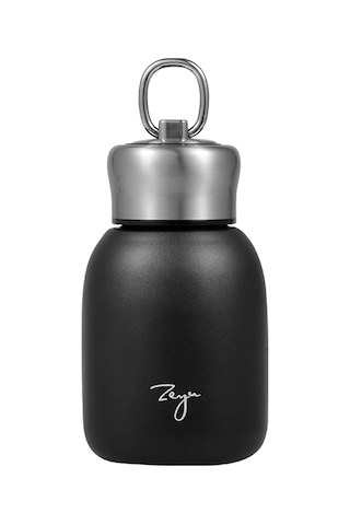 Kangvka 304 Paslanmaz Çelik 300ml Siyah Vakumlu Isı Saklama Bardak - Ofis, Spor, Seyahat İçin Sıcak/soguk İçecek Tutucu