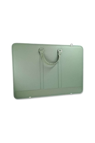 Bback Suni Deri Proje Çantası 40x55 Cm Mint Yeşil