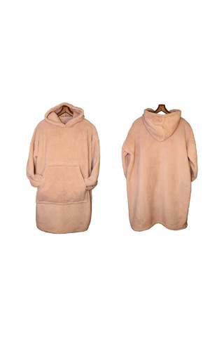 Rokeff Wellsoft Tek Kişilik Giyilebilir Battaniye Pembe L/xl