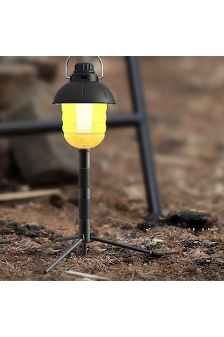 Bloomnest Kamp Lambası Tripod Braketi - Led Fener Standı - Yüksek Sertlik Alüminyum Tripod - Basit Kurulum - 74g Ağırlık - G730 Modeli Asorti Çok Renkli