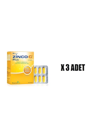 Berko Zinco-C Plus 3 x 30 Kapsül