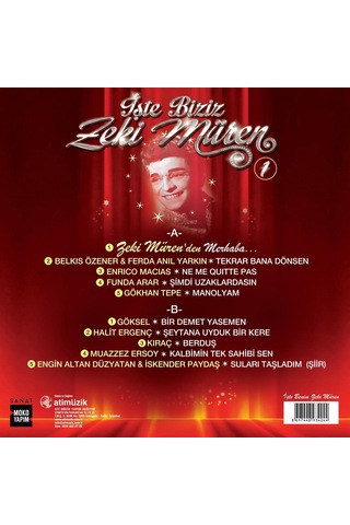 Zeki Müren - İşte Biziz Zeki Müren Vol.1 Plak