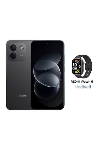 Xiaomi Redmi Note 17 Pro Max 5G 8 GB 256 GB (Xiaomi Türkiye Garantili) Siyah+Xiaomi Redmi Watch 6 2.07 Akıllı Saat Siyah (Distribütör Garantili)