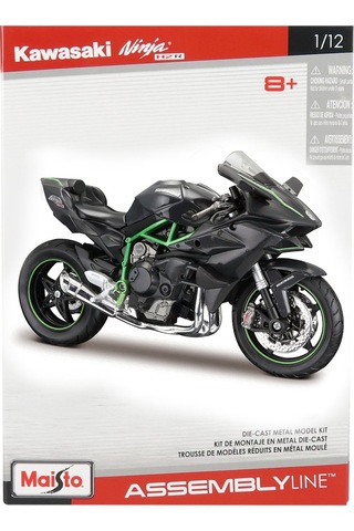 Kawasaki Ninja H2r Model Kit Motosiklet 1/12 39198