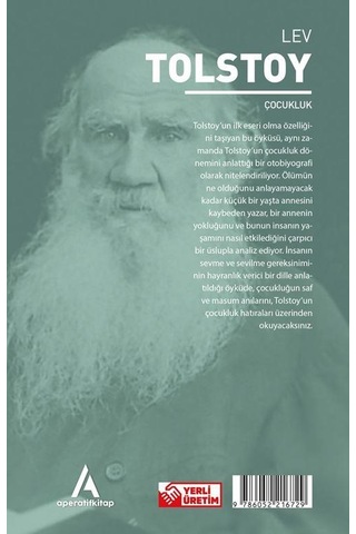 Çocukluk - Tolstoy - Aperatif Kitap Dünya Klasikleri