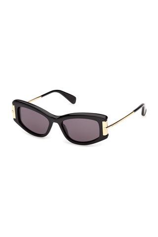 Maxmara Mm0189 01a Kadın Güneş Gözlüğü Siyah