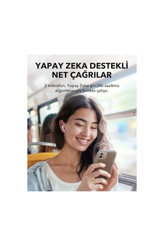 Kulak İçi Bluetooth Kulaklık, 36 Saat Çalma Süresi İle Uzun Süreli Kullanım
