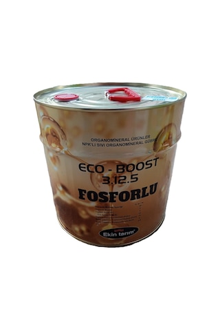Eco-Boost (3-12-5) Fosforlu Organomineral Sivi Gübre (15 KG)