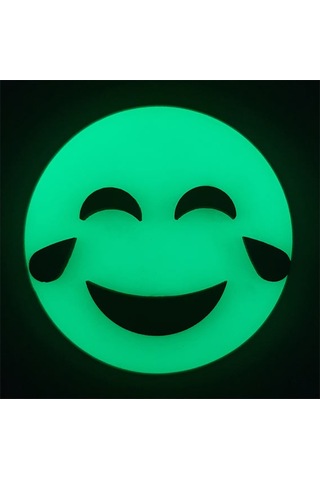 Emoji , Fosforlu Emojiler ( Karanlıkta Parlar ) Duvar Süsü 6,5 Cm (395842168)