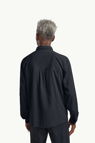 Jack Wolfskin Sierra Canyon Ls Erkek Gömlek Lacivert