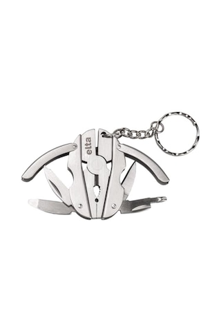 İzeltaş Elta Multi Tool Mini 7 Fonksiyonlu Katlanır Çok Amaçlı Pense El Aleti Paslanmaz Çelik 75 Mm