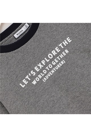 Wanex Erkek Çocuk Uzun Kol Kalın Sweatshirt - 15991 Gri