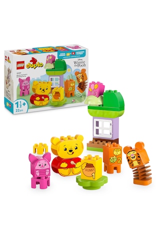 LEGO® DUPLO® | Disney Ayı Winnie’nin Doğum Günü Partisi 10457 - 1,5 Yaş ve Üzeri Çocuklar için Eğitici Oyuncak Yapım Seti (22 Parça)