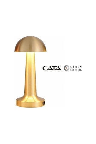 Bay Cata Ct 8429 Lizbon Antik Şarjlı Masa Lambası Najmaddin Standart