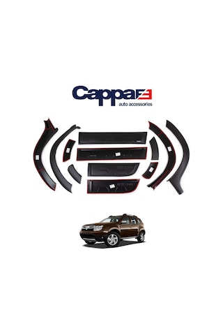 Cappafe Dacia Duster Dodik Seti Uv Kat. 12 Parça 2010-2017 N11.785