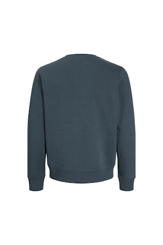 Jack & Jones Jack&jones 12298431 Jjmunk Sweat Crew Neck Turbulence Erkek Sweatshirt Mavi