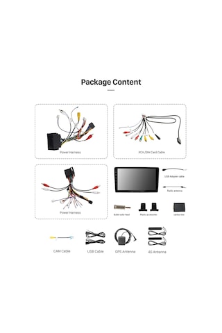 Fıat Ducato 2021-2023 Multimedya Navigasyon Usb Kamera Carplayer 4 Ram
