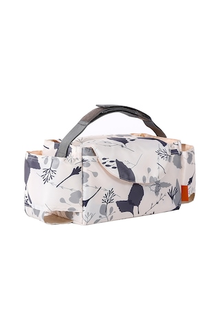 Yifomall Pratik Bebek Arabası Çantası - Su Geçirmez, Büyük Kapasiteli, Emzik Ve Bez Taşıma Çantası Bej