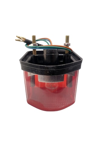 Synodicmonth Yamaha Dt125 Banshee Dt125 Blaster Dt125 İçin Motosiklet Evrensel Yüksek Parlaklıklı Arka Lambası Fren Lambası Arka Işığı