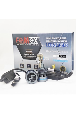 Pro Plus H7 Mercekli Mini Bi-led 110w 25000 Lumen