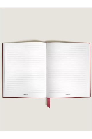 Montblanc Kırmızı Deri Küçük Boy Defter 134725