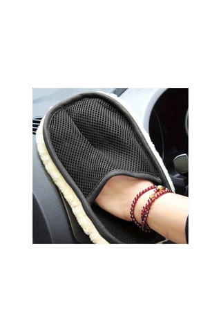 Mikrofiber Yün Araba Yıkama Eldiveni - Çizmez Ve Yüksek Emici Evimdeyokyok