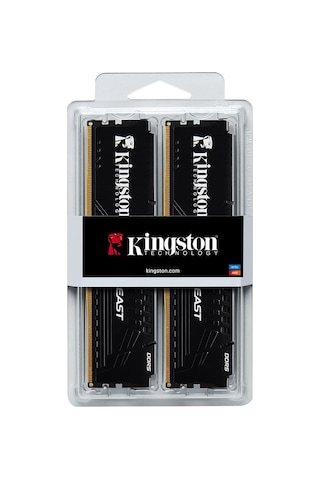 Kıngston 64gb 2x 32gb Ddr5 6000mhz Cl36 Dual Kıt Pc Ram Beast Expo Kf560c36bbek2-64tr
